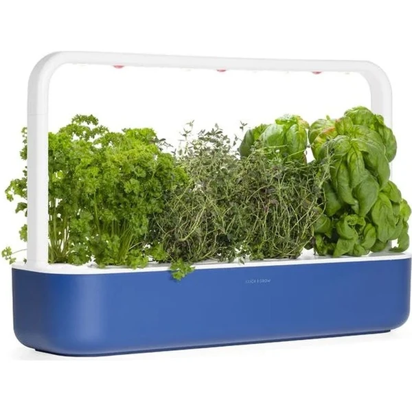 Click and Grow Smart Garden 9 chytrý květináč + 9ks kapslí se semínky tmavě modrý - Květináče - Obrázek d_61f04f8faed148a7994a2daf4f11ca52