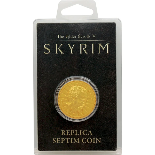 Sběratelská mince Fanattik The Elder Scrolls - Coin Septim Mity Gold Edition - Mince - Obrázek d_61f6242f882542d6ba055681f7f9d0a3