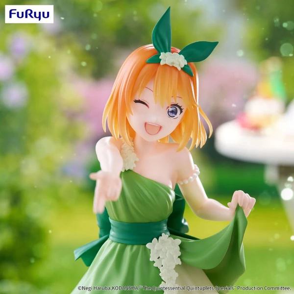 Figurka Furyu Trio-Try-iT The Quintessential Quintuplets - Nakano Yotsuba (Pastel Dress) 22 cm - Figurky - Obrázek d_631e645e64aa460283958671a2539c88