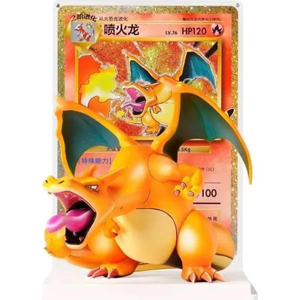 Pokémon TCG: 30th Celebration Charizard Collector Figure Gift Box (Chinese) - Pokémon karty - Obrázek d_63bab855425044cbb672284a49fa834c