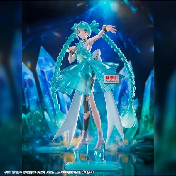 Figurka Bandai Banpresto Hatsune Miku - Hatsune Miku Emeraldgem 28 cm - Figurky - Obrázek d_63bf9ac22b63417caf1fdc7b7f47e07f