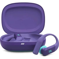 JBL Endurance Peak 4 bezdrátová sluchátka fialová - Sluchátka