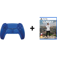 DualSense Wireless Controller Icon Blue + EA Sports FC 27 - Herní ovladače