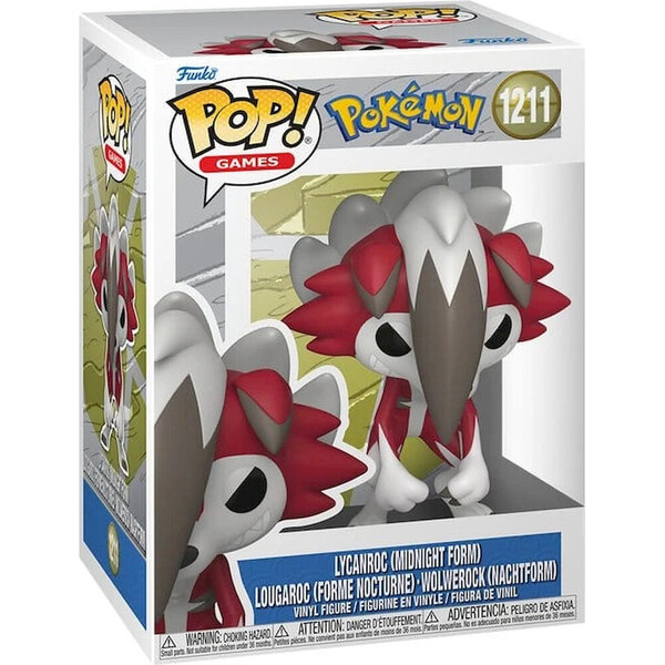 Funko POP! #1211 Games: Pokemon - Lycanroc (Midnight) - Funko POP! - Obrázek d_64b500521c6945829d01092a766addd5
