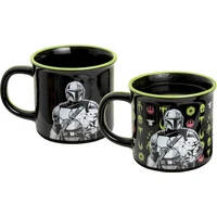 Hrnek Mandalorian and Grogu 350 ml (měnící se motiv) - Hrnky