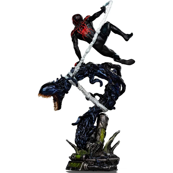 Soška Iron Studios Spider-Man Vs Villains - Miles Morales Diorama Art Scale 1/10 - Sochy a sošky - Obrázek d_65a26c7ec2934d7ea5b5ac698c12701c
