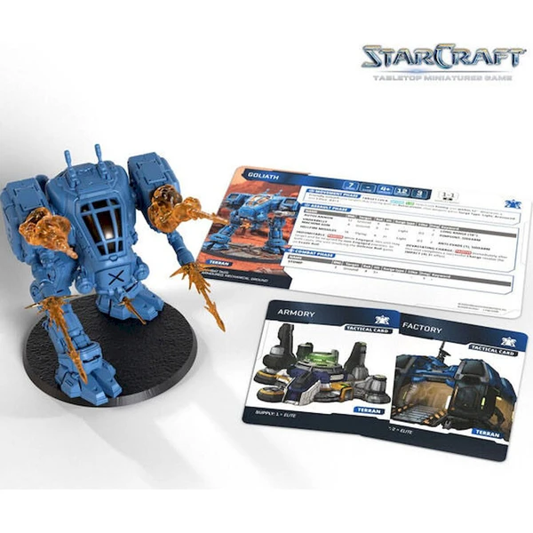 StarCraft The Miniatures Game - Goliath - Terran - Expansion Set - EN - Deskové hry - Obrázek d_65bf0c6d983f4f288f83c8e93b3caaeb