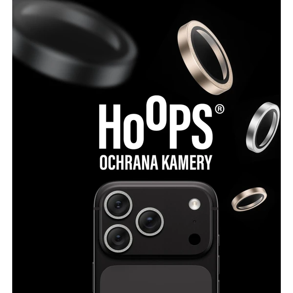 PanzerGlass Hoops ochranné kroužky Apple iPhone 18 Pro/Pro Max třpytivě stříbrné - Ochranné folie a skla - Obrázek d_667a59e38b484568bccab45e45edeb88