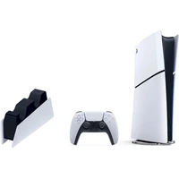 PlayStation 5 Slim Digital Edition 825GB + Nabíjecí stanice ovladače DualSense - Konzole