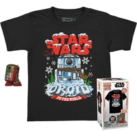 Funko Pocket POP! & Tee: Star Wars - Holiday R2D2 XL (dětské) - Funko POP!