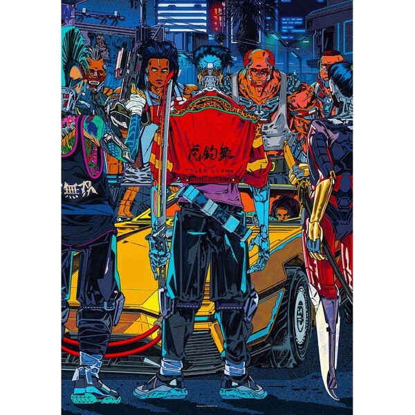 Comic Book Puzzle: Cyberpunk 2077 Kickdown (1000) - Puzzle - Obrázek d_672e16fcdfee443dbbb7f9a09b60d4a0