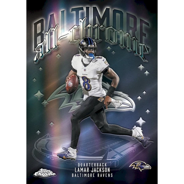 Sběratelské karty Topps 2025 Chrome Football - Value Box - Sběratelské karty a nálepky - Obrázek d_6754240e9cff42fdb58bc601f21b7271