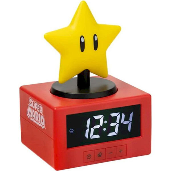 Budík Super Star – SUPER MARIO