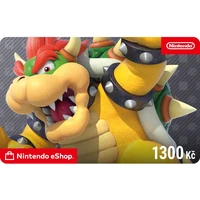 Karta na e-shop Nintendo 1300 CZK (online kód) - Digitální kredity