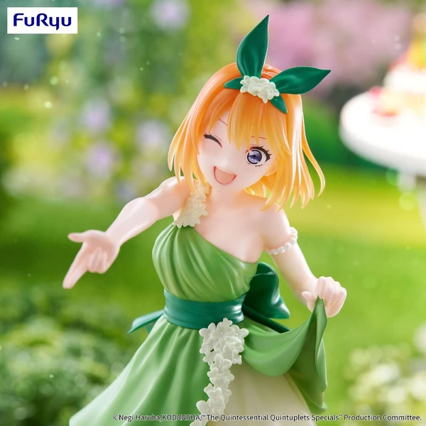 Figurka Furyu Trio-Try-iT The Quintessential Quintuplets - Nakano Yotsuba (Pastel Dress) 22 cm - Figurky - Obrázek d_67ab046475c14c82bc258a1637374a66