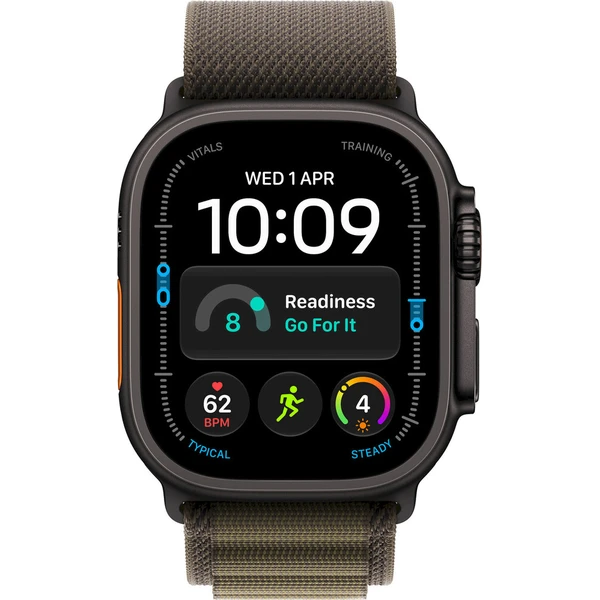 Apple Watch 49/46/45/44mm tmavě olivový alpský tah z černého titanu M - Řemínky - Obrázek d_67b83fa6dad94257958297bd7a992ae2