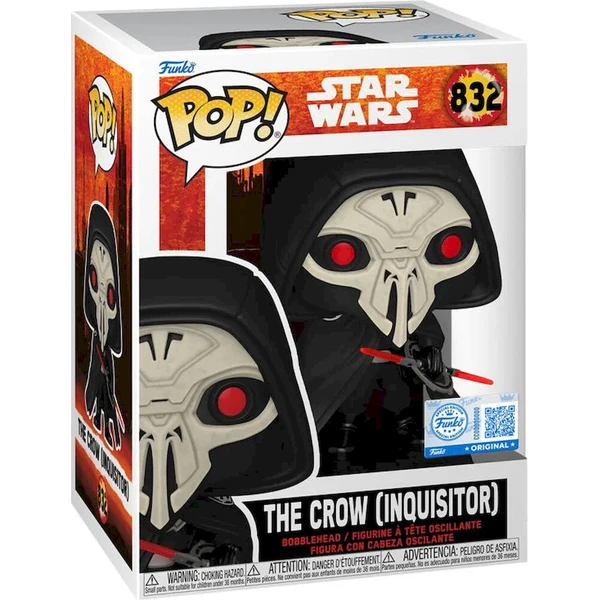 Funko POP! #832 Star Wars: Maul: Shadow Lord - The Crow (Inquisitor) (Exclusive) - Funko POP! - Obrázek d_67d8a2b97f384c739ee7c24b86621df5