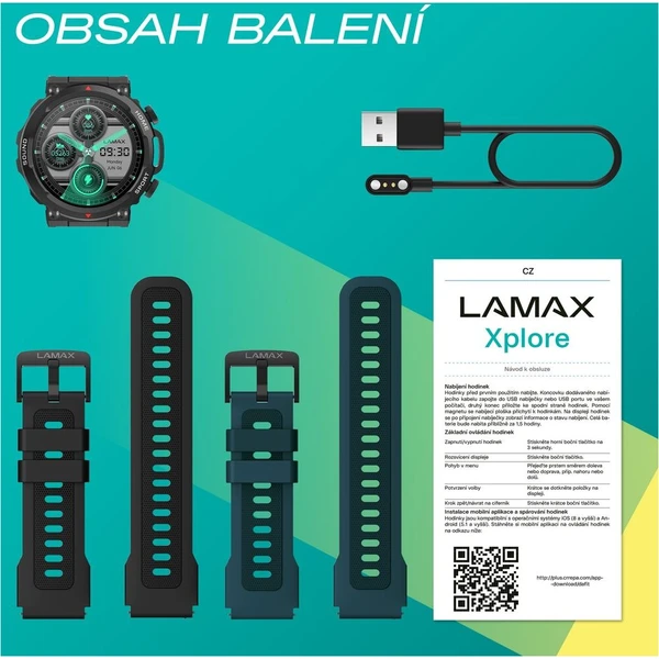 LAMAX Xplore chytré hodinky černé - Chytré hodinky - Obrázek d_68166da2022040bc9d1346e8bf55172b