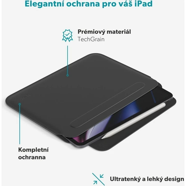 Epico TechGrain Sleeve pouzdro iPad Pro 12,9" (3.-6. gen)/Air 13"/Pro 13" černé - Pouzdra - Obrázek d_6848a49c2dbc4812bcbf09bc12e93f2b