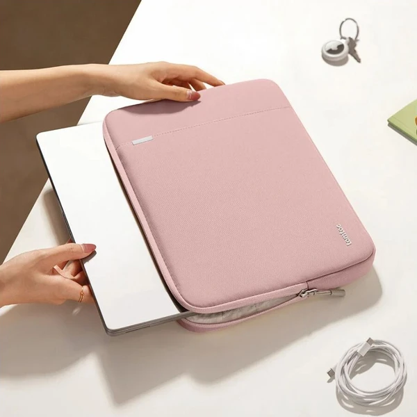 tomtoc Defender A13 sleeve pouzdro 13" MacBook Neo růžové - Pouzdra - Obrázek d_68886c6c50b54def8b42513f32c26511