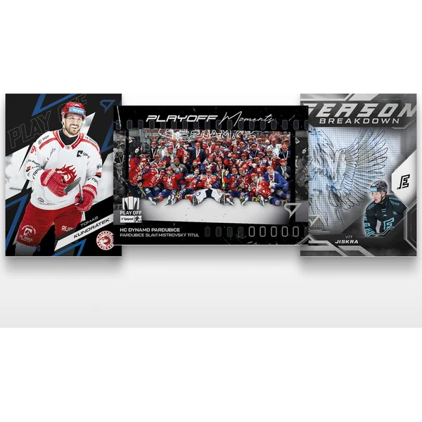 Hokejové karty SportZoo Tipsport ELH 2025/26 Play Off Hobby balíček - Hokejové karty - Obrázek d_6889b0f7ff8c48b49930c608cbbfb233