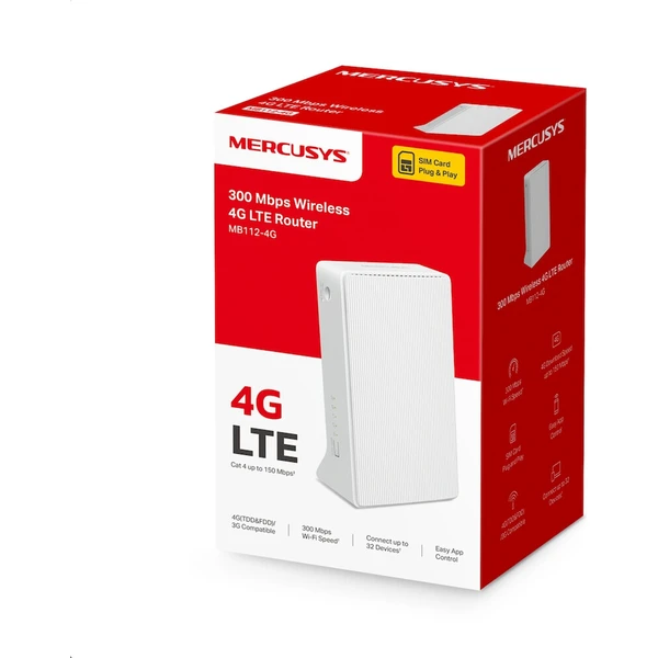 Mercusys MB112-4G LTE WiFi router bílý - Routery - Obrázek d_689213909cc344cc91547b1f6e45920b