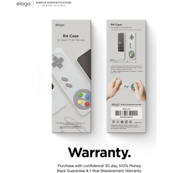 ELAGO R4 Apple TV Remote pouzdro šedé - Pouzdra - Obrázek d_691e41fdc13442feb6f6a1c399056ad4