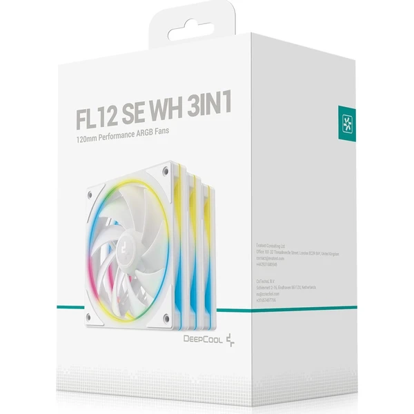 DEEPCOOL FD12 SE WH 3v1 3x 120mm ARGB bílá - Ventilátory pro PC - Obrázek d_693122a8e3514ba08921c99da33a65c2