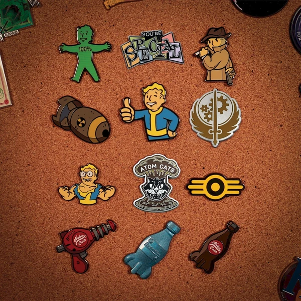 Fanattik mystery odznak Fallout - Odznáčky a placky - Obrázek d_69329beb4c05422190deb581583fd4f1