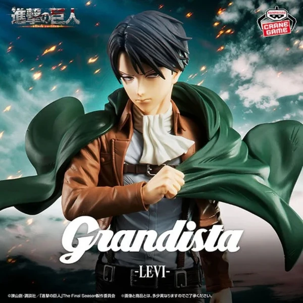 Figurka Bandai Banpresto Grandista Attack on Titan - Levi 27 cm - Figurky - Obrázek d_69356e68587e435589e543b349d04fff