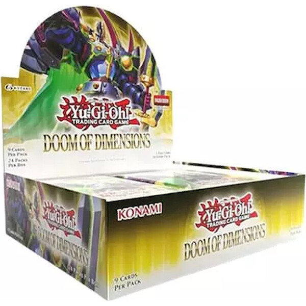 Yu-Gi-Oh! Doom of Dimensions Booster Box (English)