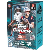 Sběratelské karty Topps 2025 Chrome Football - Value Box - Sběratelské karty a nálepky