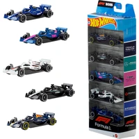 Mattel Hot Wheels Formule 1 - sada angličáků 5ks - Hračky