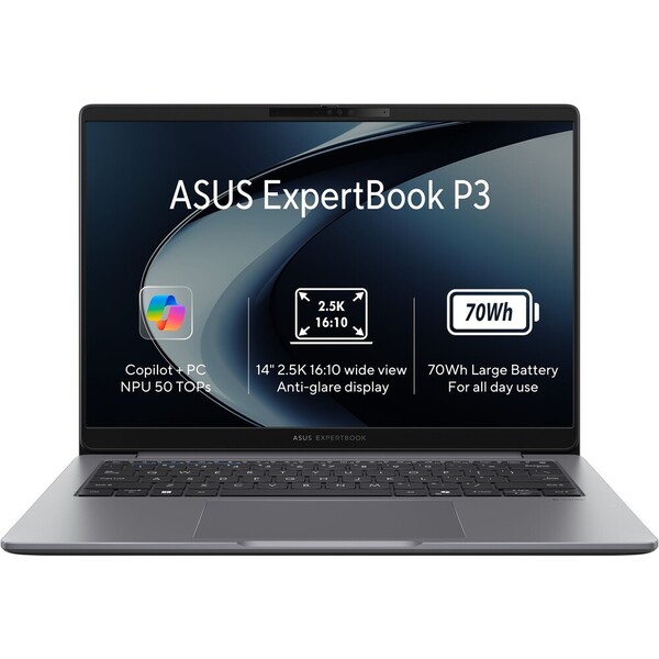 ASUS ExpertBook PM PM3406CKA-NZR516512W Šedá