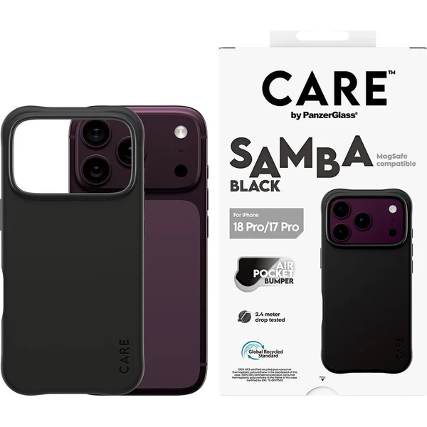 PanzerGlass CARE Samba MagSafe kryt Apple iPhone 18 Pro/17 Pro černý - Pouzdra - Obrázek d_6a0019443a8946e08ef6fd4e03403035