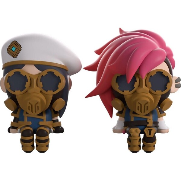 Figurka Youtooz Monitor Buddies Arcane - Caitlyn & Vi Taskforce (2ks) 7 cm