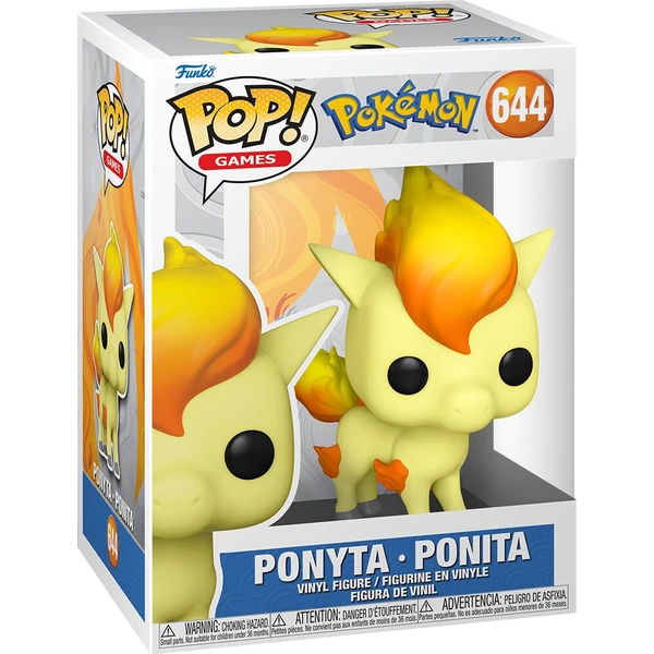 Funko POP! #644 Games: Pokemon - Ponyta (EMEA) - Funko POP! - Obrázek d_6a378692d3b34c07a341035b46ce165c