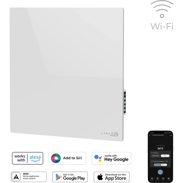 AENO GH11s Quadro chytré topení 500W bílé - Topidla - Obrázek d_6a48b27065f440db8d5fa2f8f6de666c
