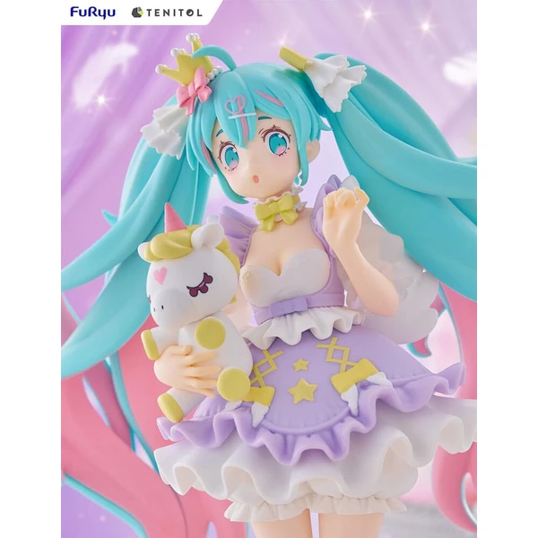 Figurka Furyu Hatsune Miku Tenitol - Hatsune Miku Yumekawa Princess Lavender 21 cm - Figurky - Obrázek d_6a965d7c28864bb38b6dc87c90585c5f