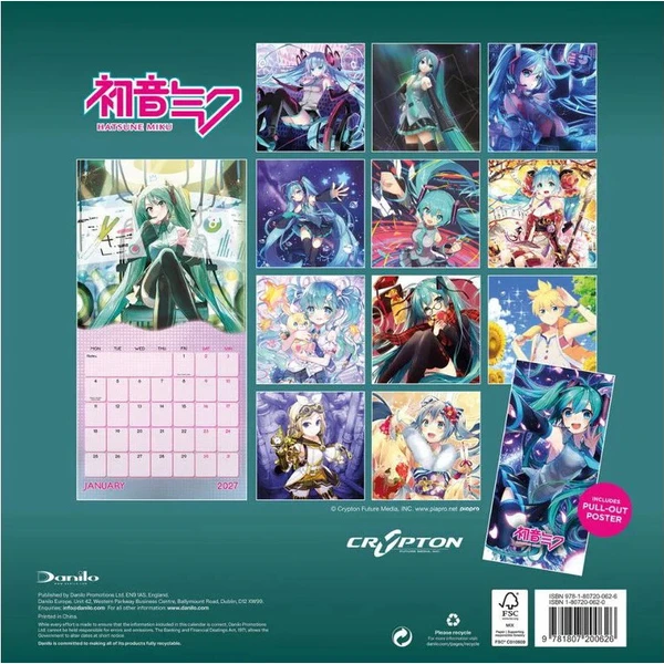 Kalendář Hatsune Miku 2027 - Kalendáře - Obrázek d_6b2754bf95b845f194b65d5112ef3823