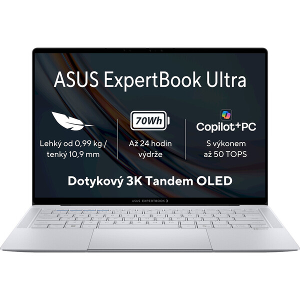 ASUS ExpertBook Ultra B9406CAA-OLEDU7321SX Šedá