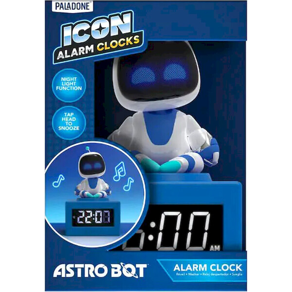 Budík Paladone - Astro bot - Hodiny a budíky - Obrázek d_6beb6b0882cd47e78db3d834cf4ec0d2