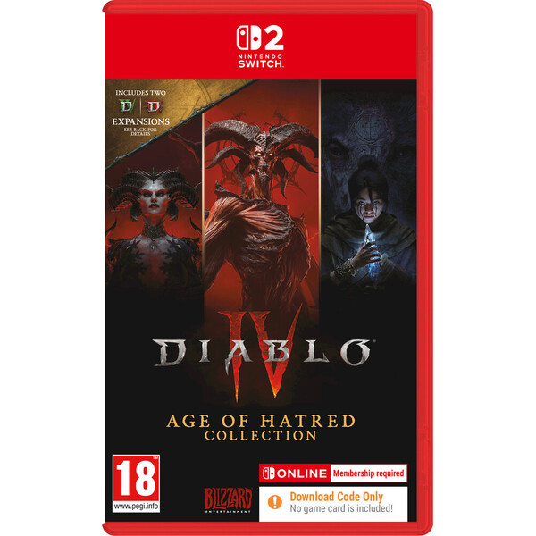 Diablo 4 Age of Hatred Collection (Code in Box)(Switch 2)