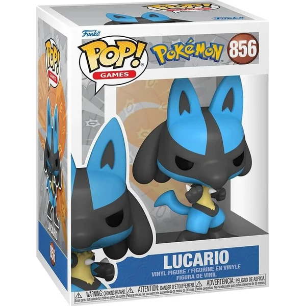 Funko POP! #856 Games: Pokemon - Lucario (EMEA) - Funko POP! - Obrázek d_6c2c4930d4ef43c89b5557773fa594e9