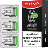 OXVA Xlim CL/V3 Pod Top Fill cartridge 1,2ohm 2ml 3Pack - Cartridge pro elektronické cigarety
