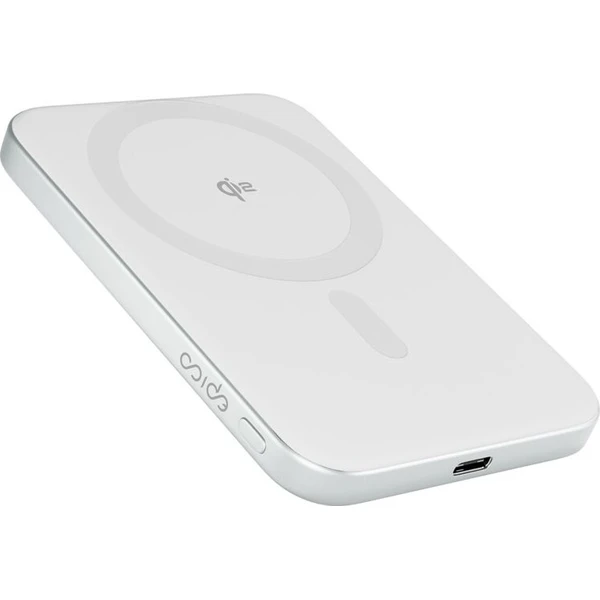 iWant by Epico UltraPack Qi2 Slim 5000mAh hliníková Mag+ bezdrátová powerbanka stříbrná - Powerbanky - Obrázek d_6d4553e8976b4dc7b9a3409e7a3afd12