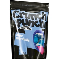 Mrazem sušené bonbony Crunch Punch - Blue Starballs 50 g - Cukrovinky
