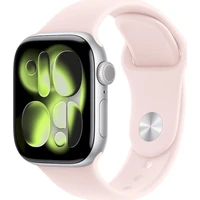Apple Watch 42/41/40/38mm jemně růžový sportovní řemínek M/L - Řemínky