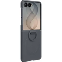 Samsung Silicone Ring Magnet kryt Galaxy Z Flip8 grafitový - Pouzdra