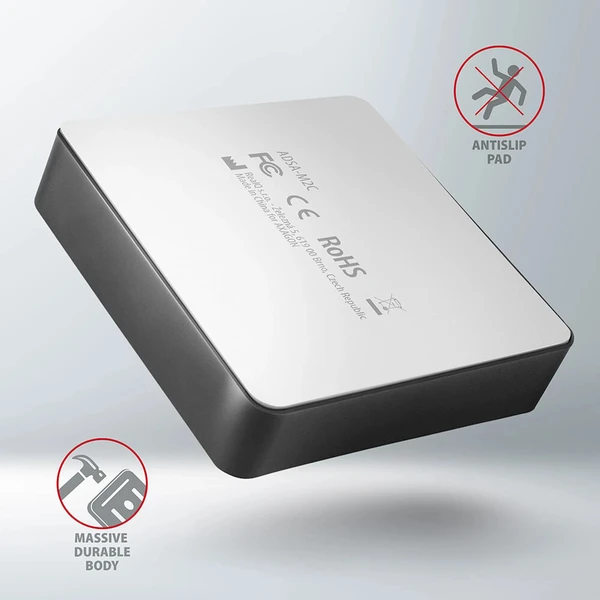 AXAGON Dokovací stanice pro 2x M.2 NVMe - USB-C 3.2 Gen 2 - Externí boxy - Obrázek d_6e42f79206544bf3be6a0ac7f89029bb